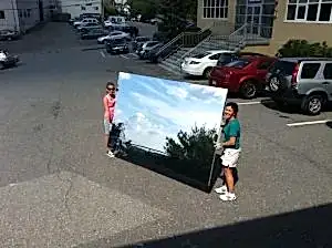 ultra hafif taşınabilir portatif ayna paneli